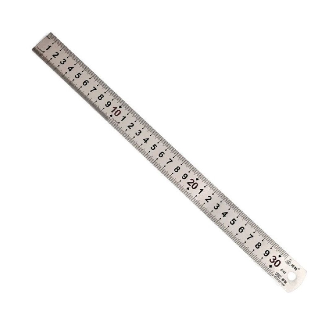 스테인레스 스틸 자 30cm