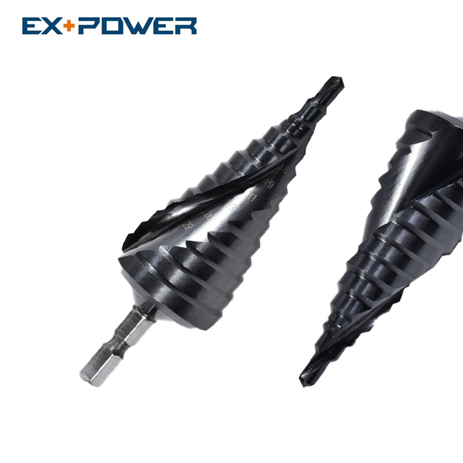 홀커터 홀쏘 임팩 헤리컬 2날 13단 5M 5-35mm 스텝드릴