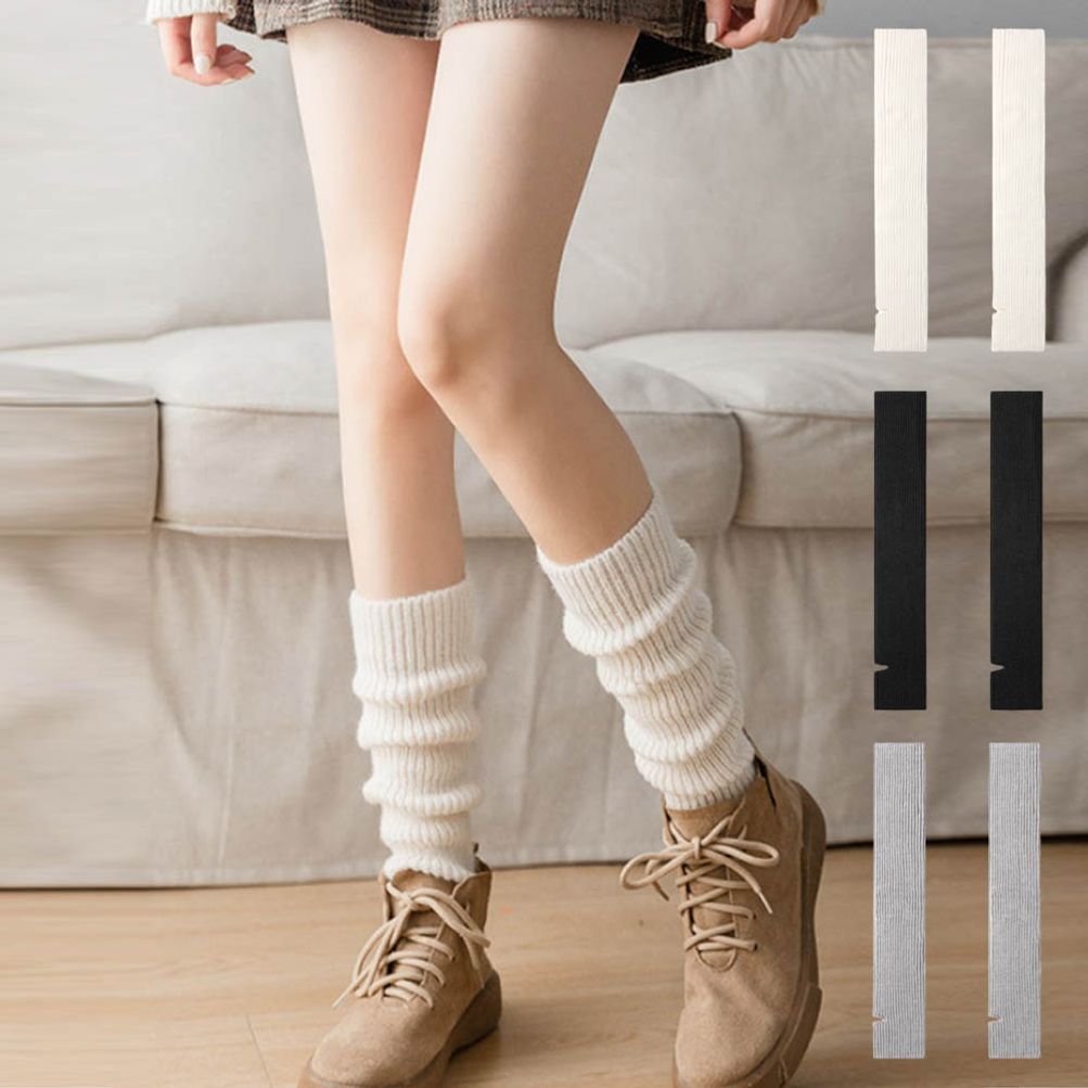 발토시 종아리 가녀린 포근니트 겨울코디 레그워머