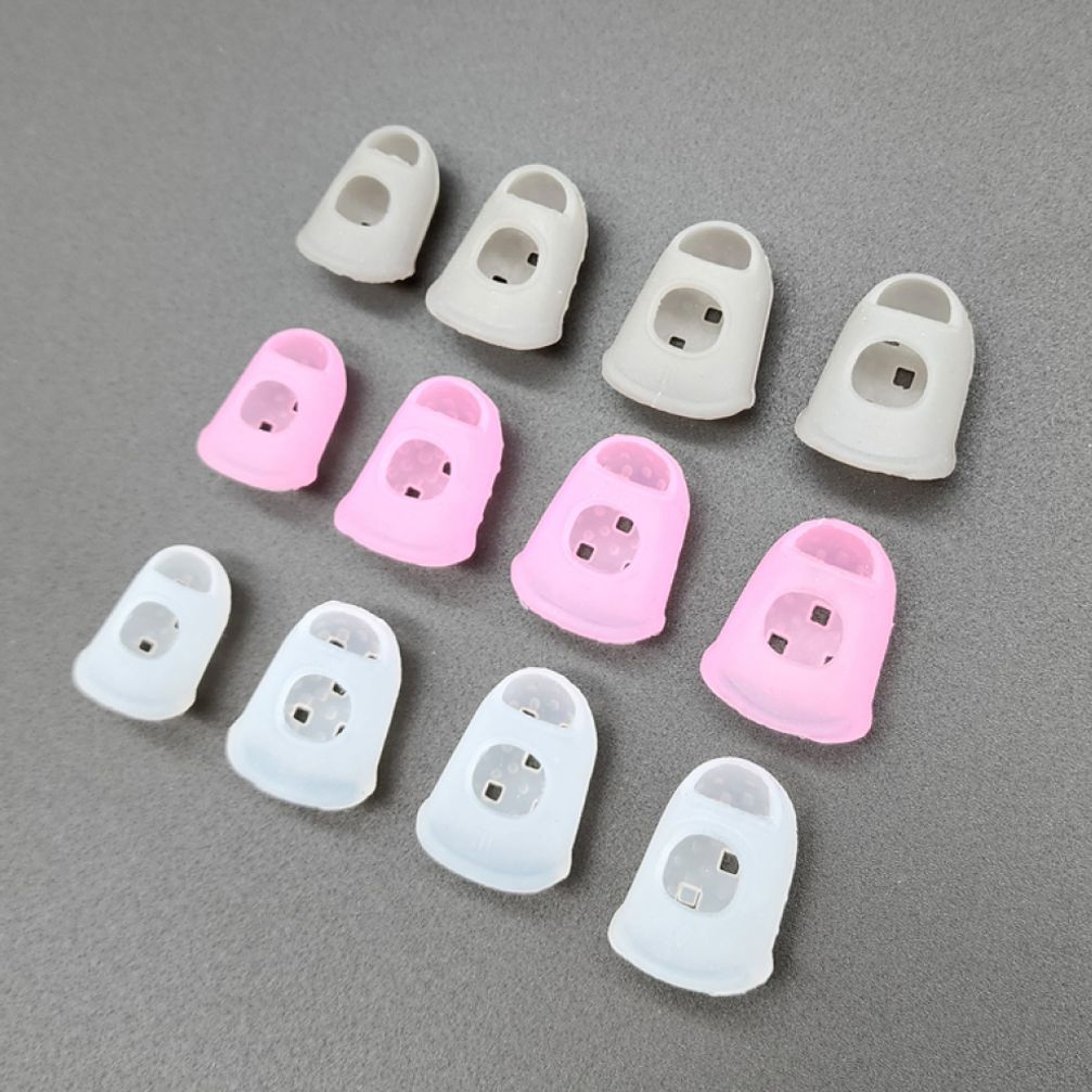 실리콘 핑거팁스 손가락보호 굳은살 방지 골무