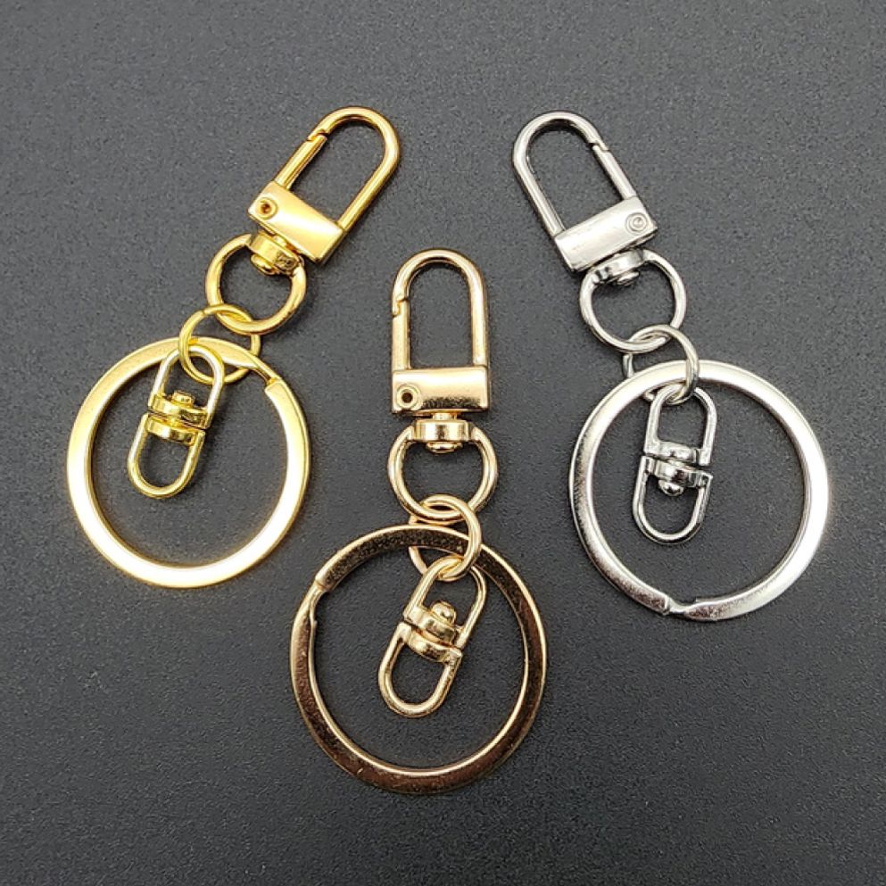 D형 키링 열쇠고리 납작오링 8자고리