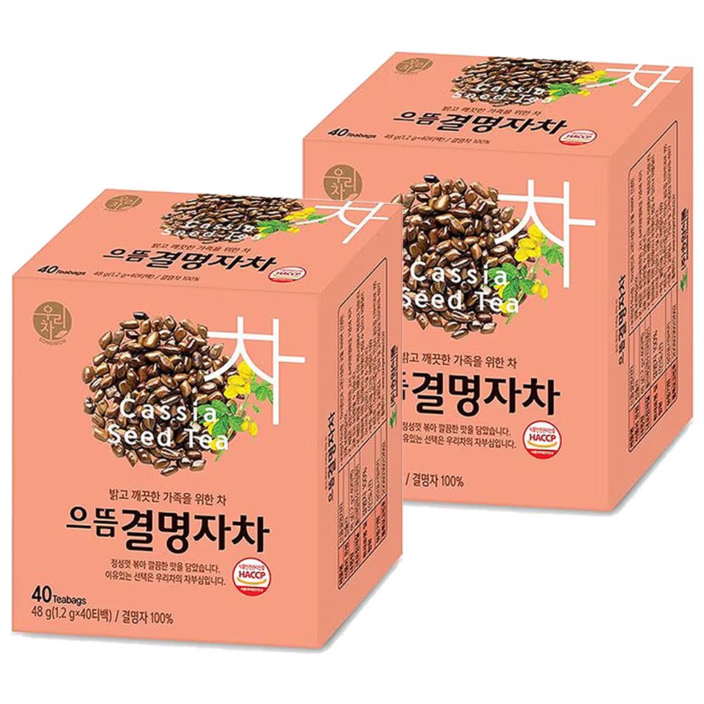 송원 우리차 으뜸 결명자차 80T (40Tx2개)