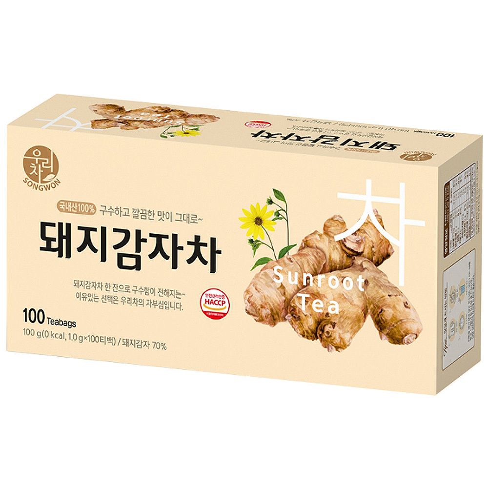 송원 우리차 돼지감자차 100T