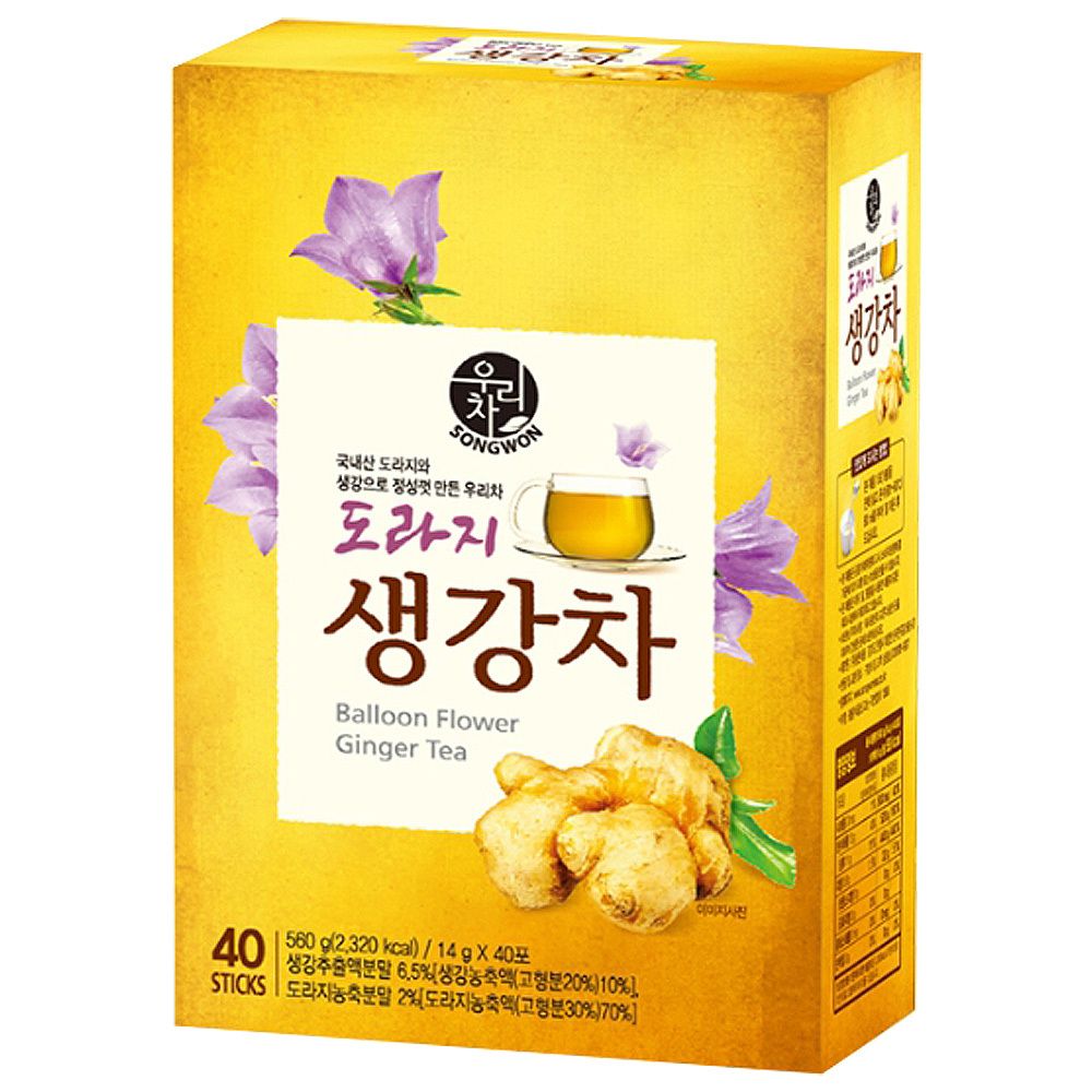 송원 우리차 도라지 생강차 40T