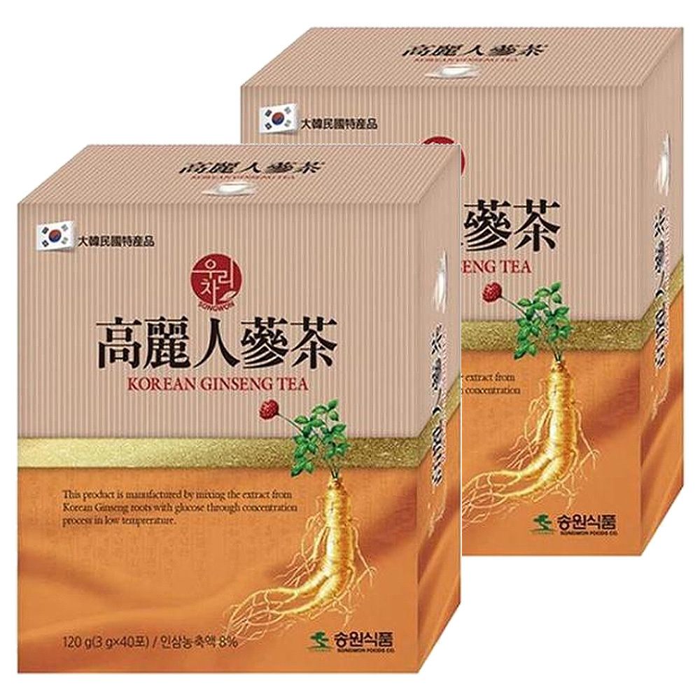 송원 우리차 인삼차 80T (40Tx2개)