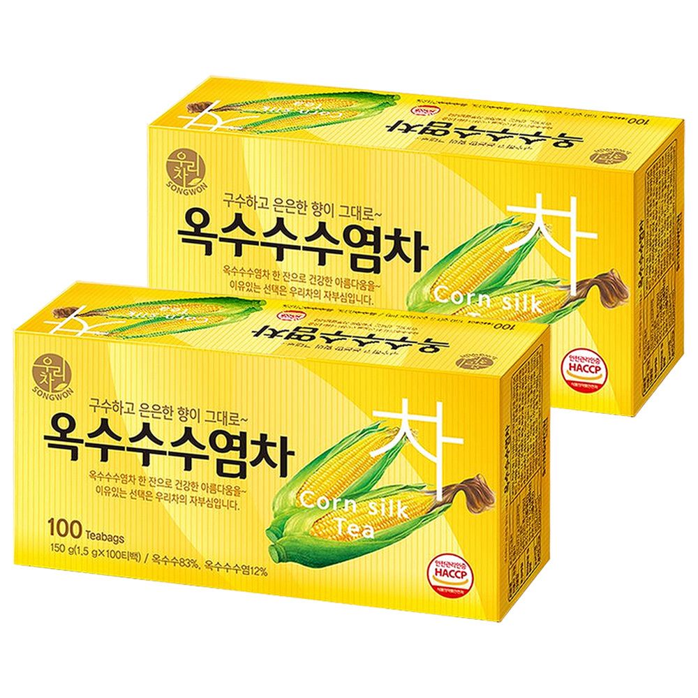 송원 우리차 옥수수수염차 200T (100Tx2개)