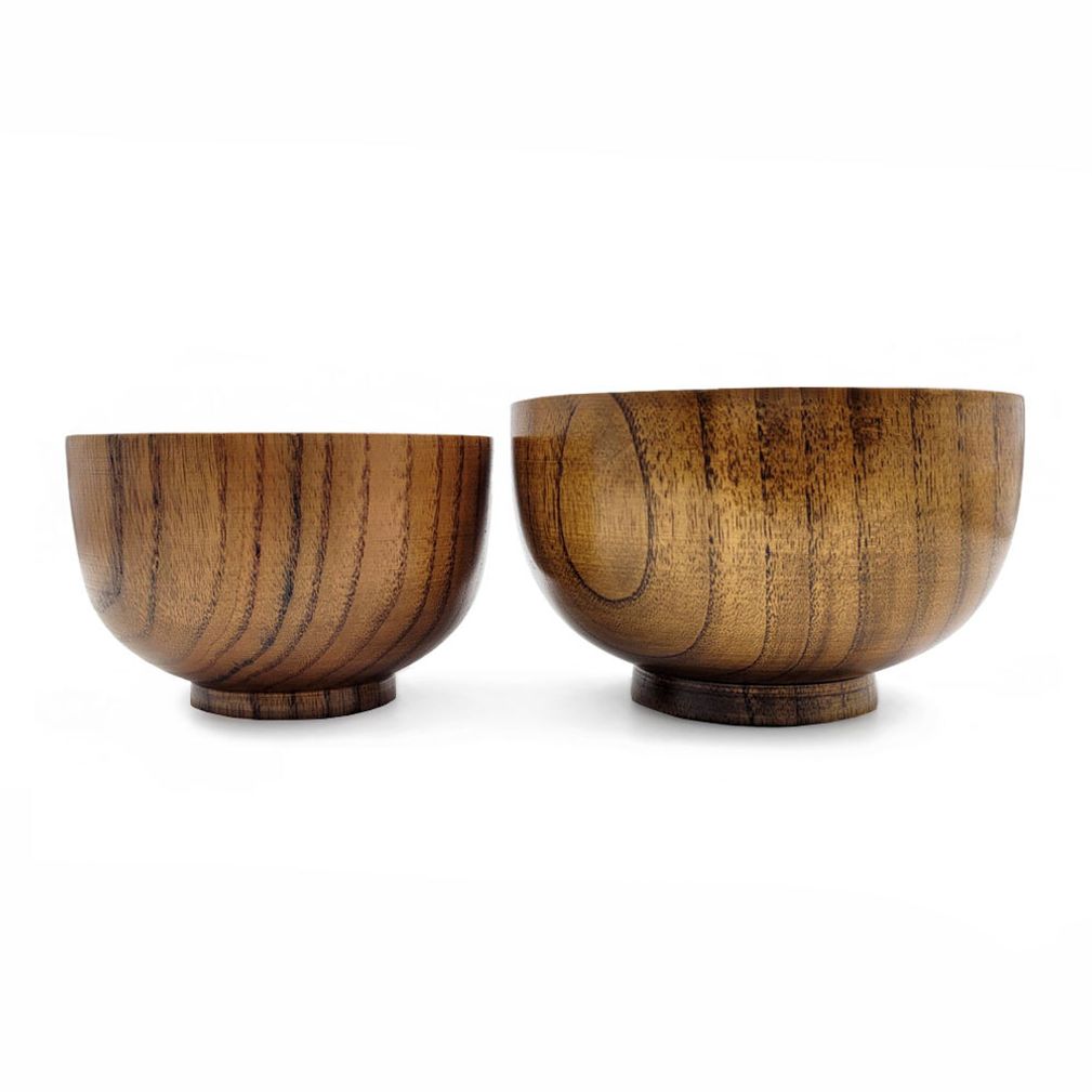 산조목 일식 나무 그릇 세트 G