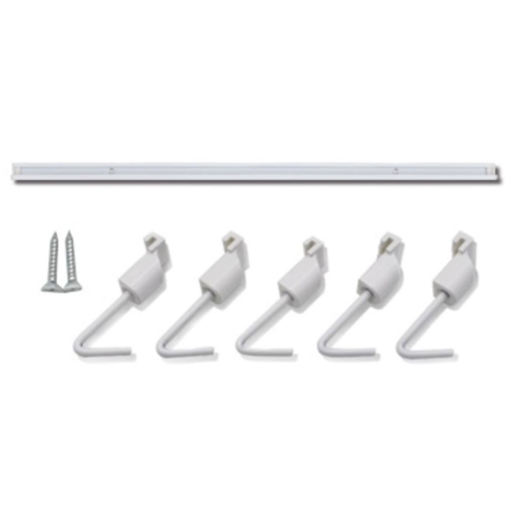 생활공구 그림걸이/RH-멀티액자레일/키걸이세트/화이트 500mm