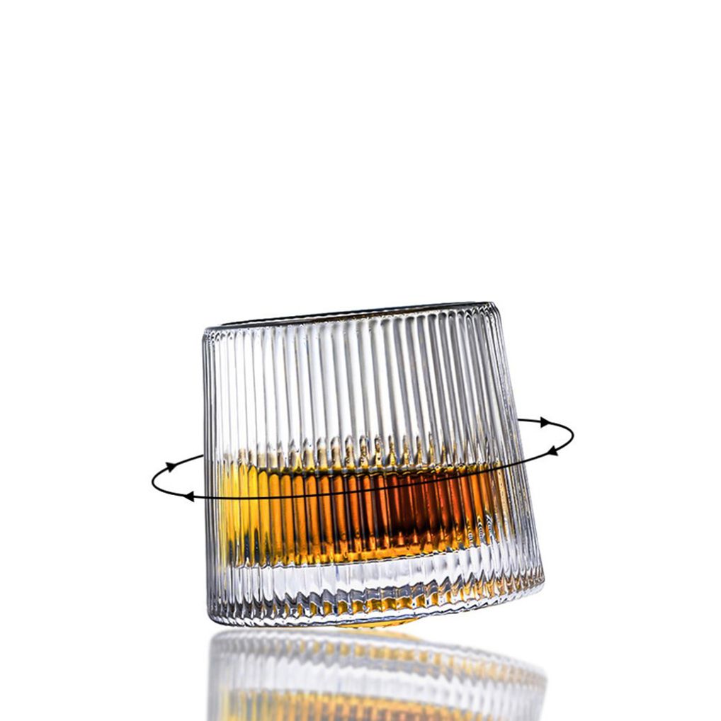 스트라이프 스윙 위스키 온더락 유리잔 190ml G