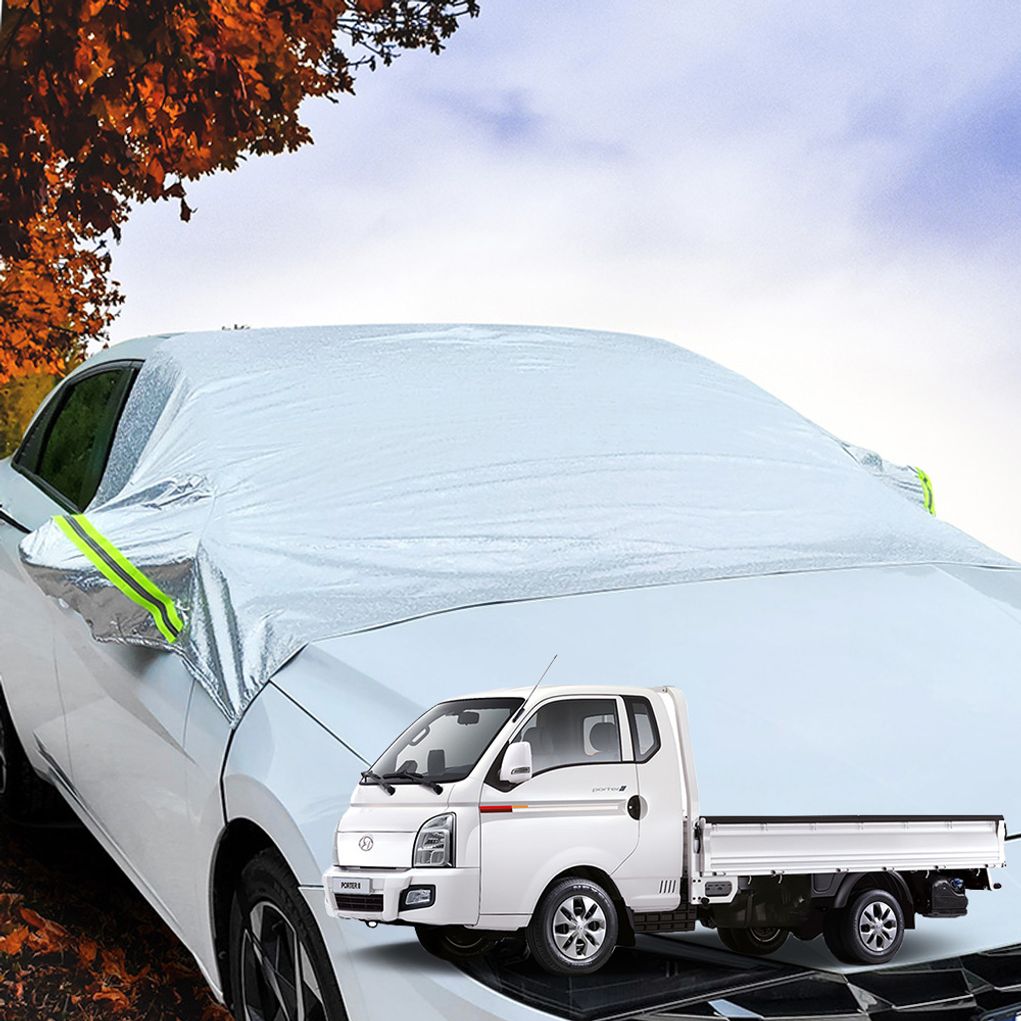 포터2 차량용 미세먼지 사계절 앞유리 커버 다 가리개