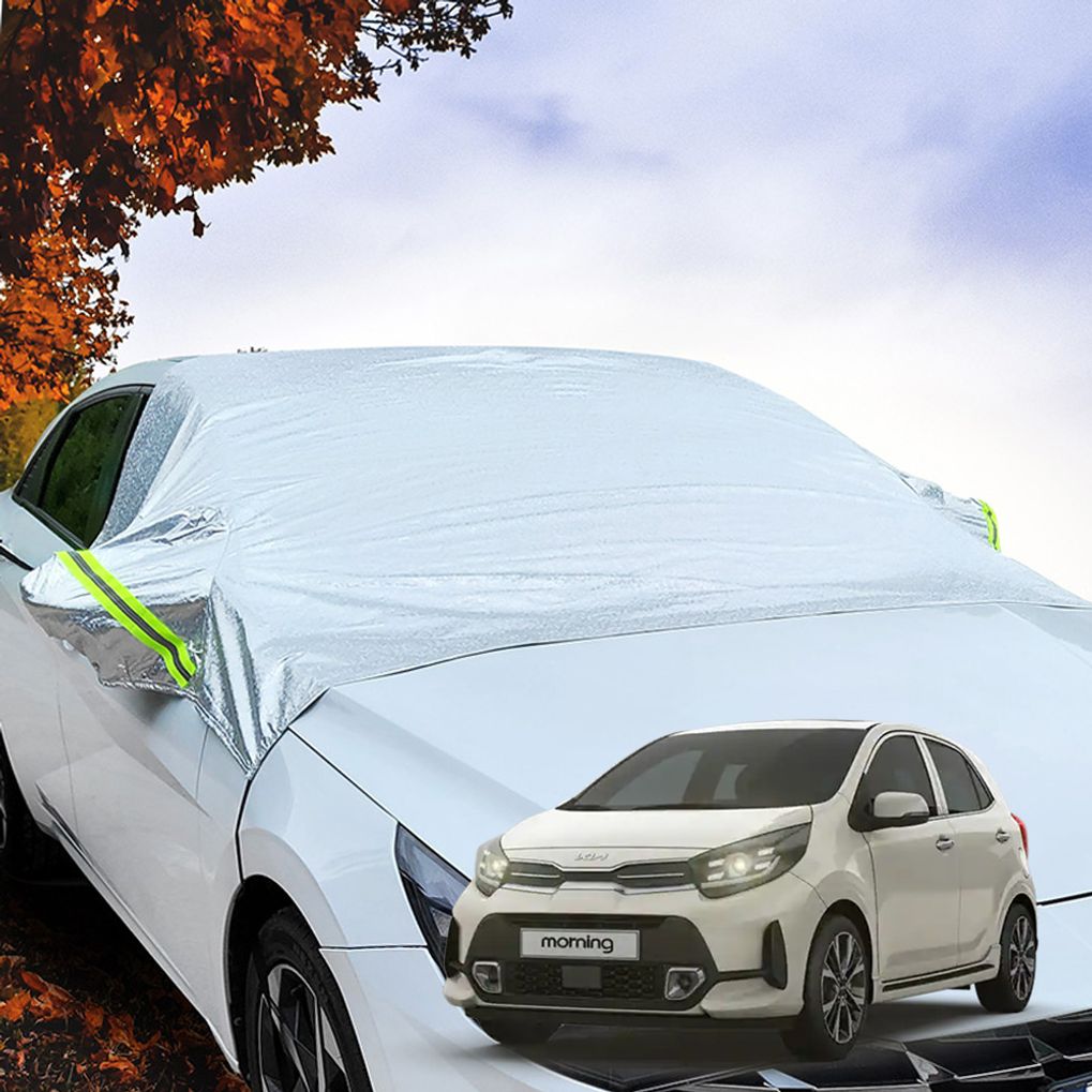 올뉴모닝 차량용 미세먼지 사계절 앞유리 커버 다 가리개