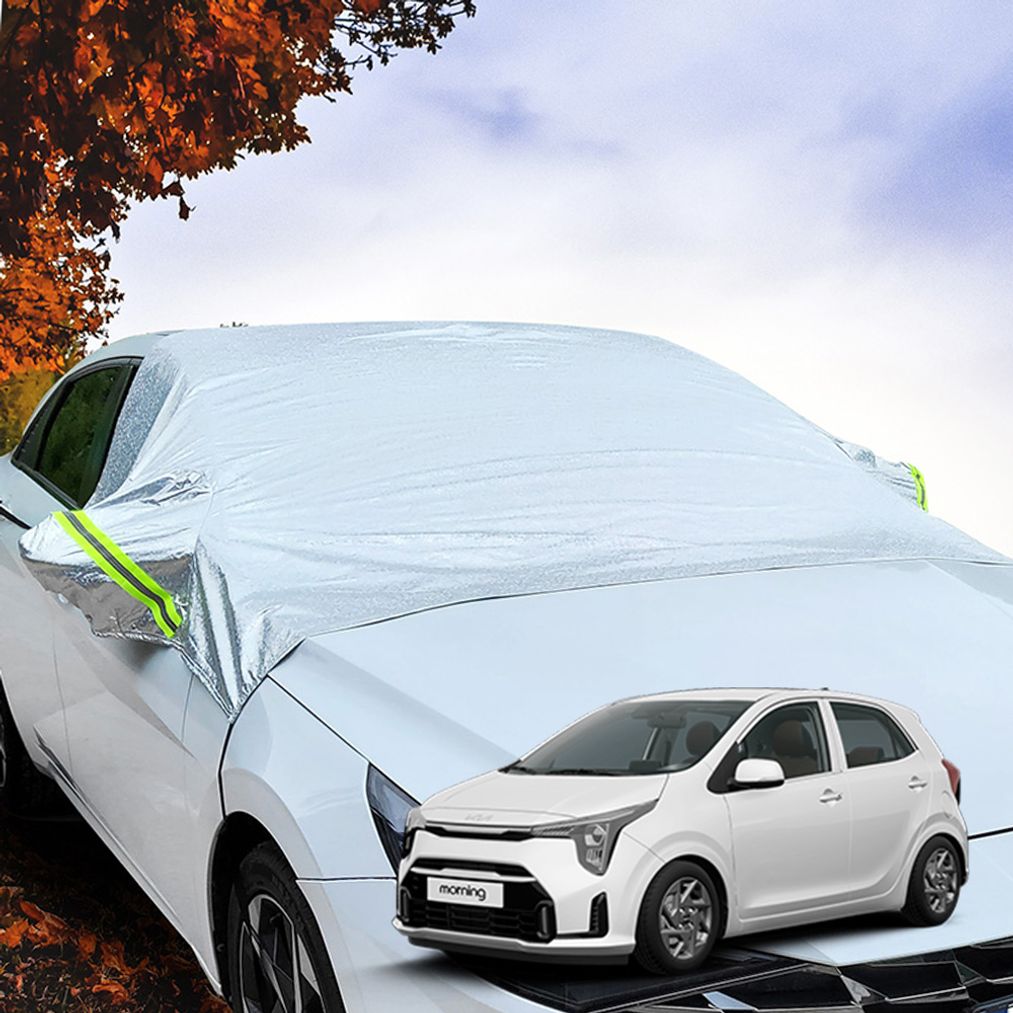 더뉴모닝 차량용 미세먼지 사계절 앞유리 커버 다 가리개