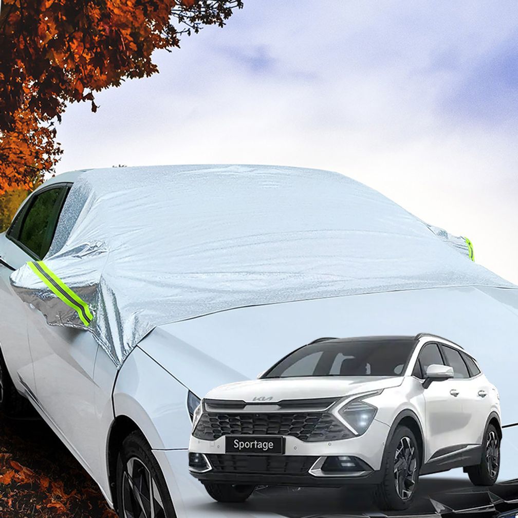 스포티지NQ5 차량용 미세먼지 사계절 앞유리 커버 다 가리개