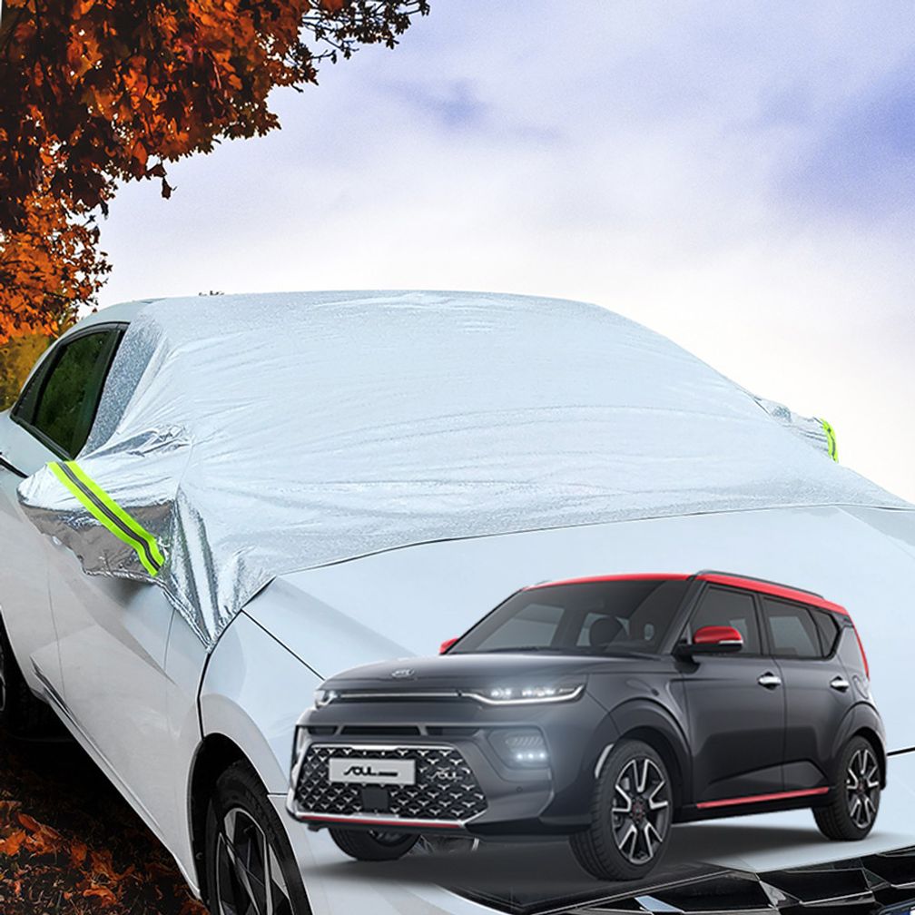 쏘울부스터 차량용 미세먼지 사계절 앞유리 커버 다 가리개
