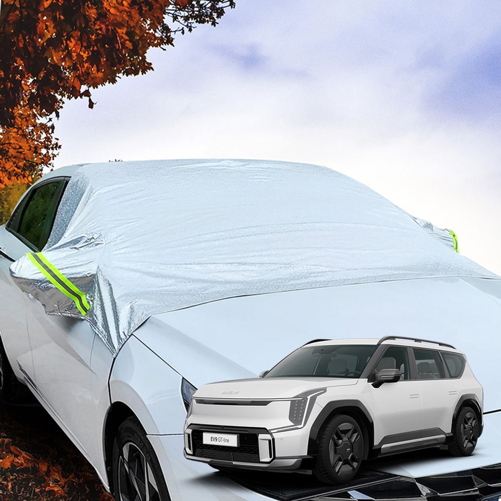 EV9 차량용 미세먼지 사계절 앞유리 커버 다 가리개