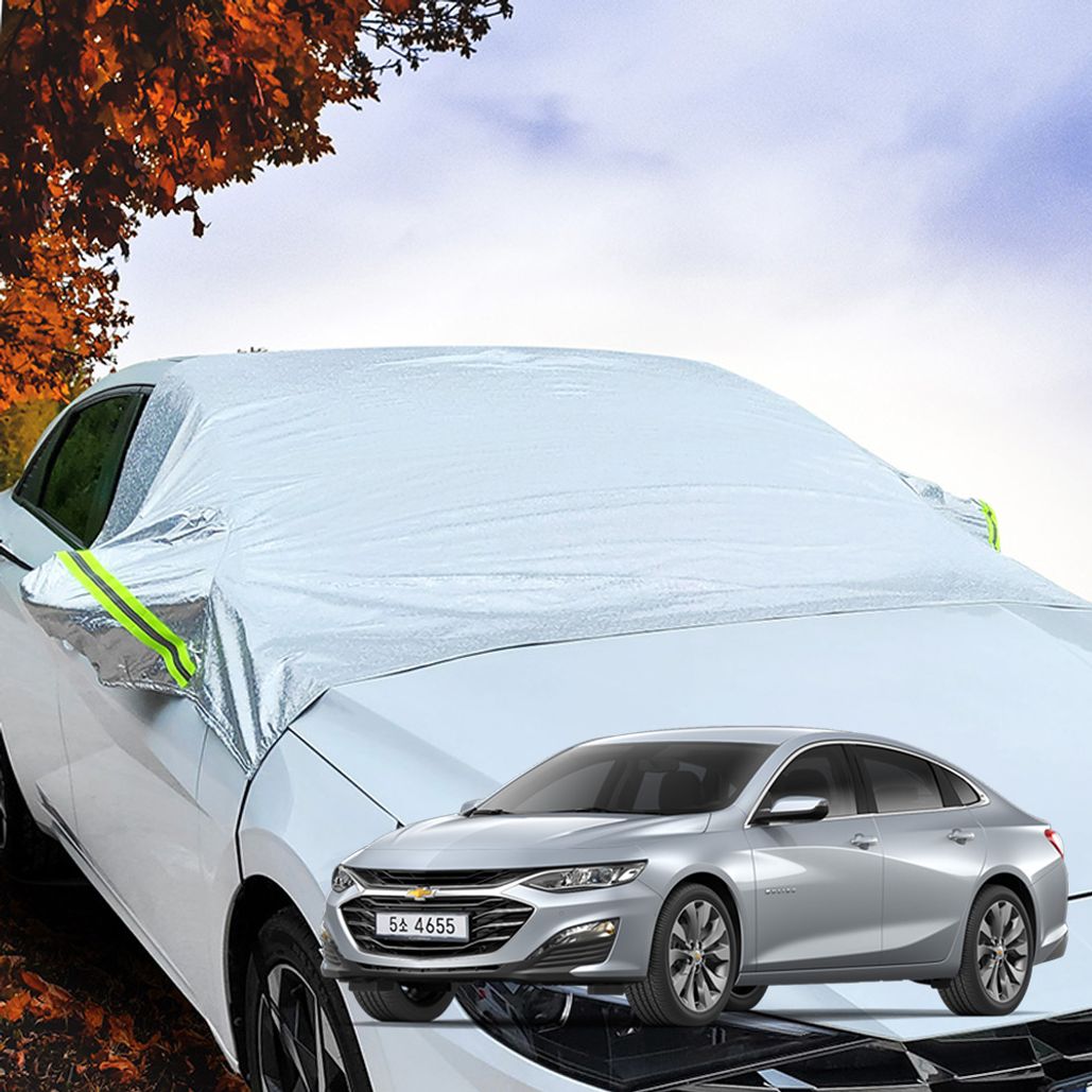 더뉴말리부 차량용 미세먼지 사계절 앞유리 커버 다 가리개