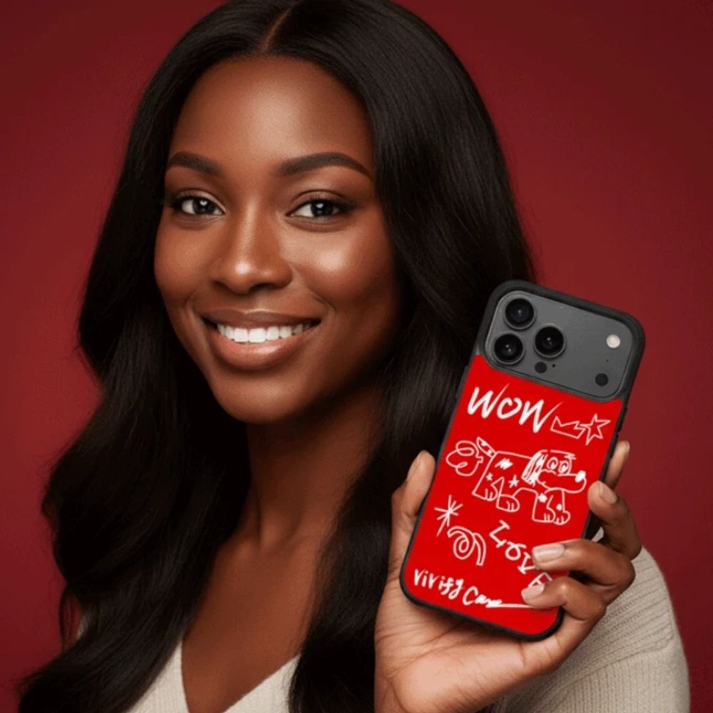 핸드폰 케이스 원 라인 일러스트 범퍼