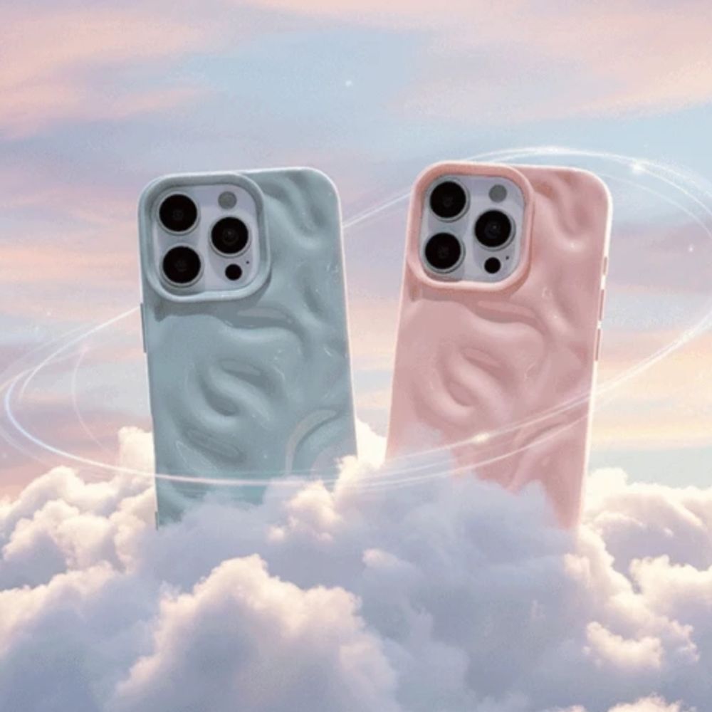 핸드폰보호 범퍼 케이스 러브글로우 유광 웨이브