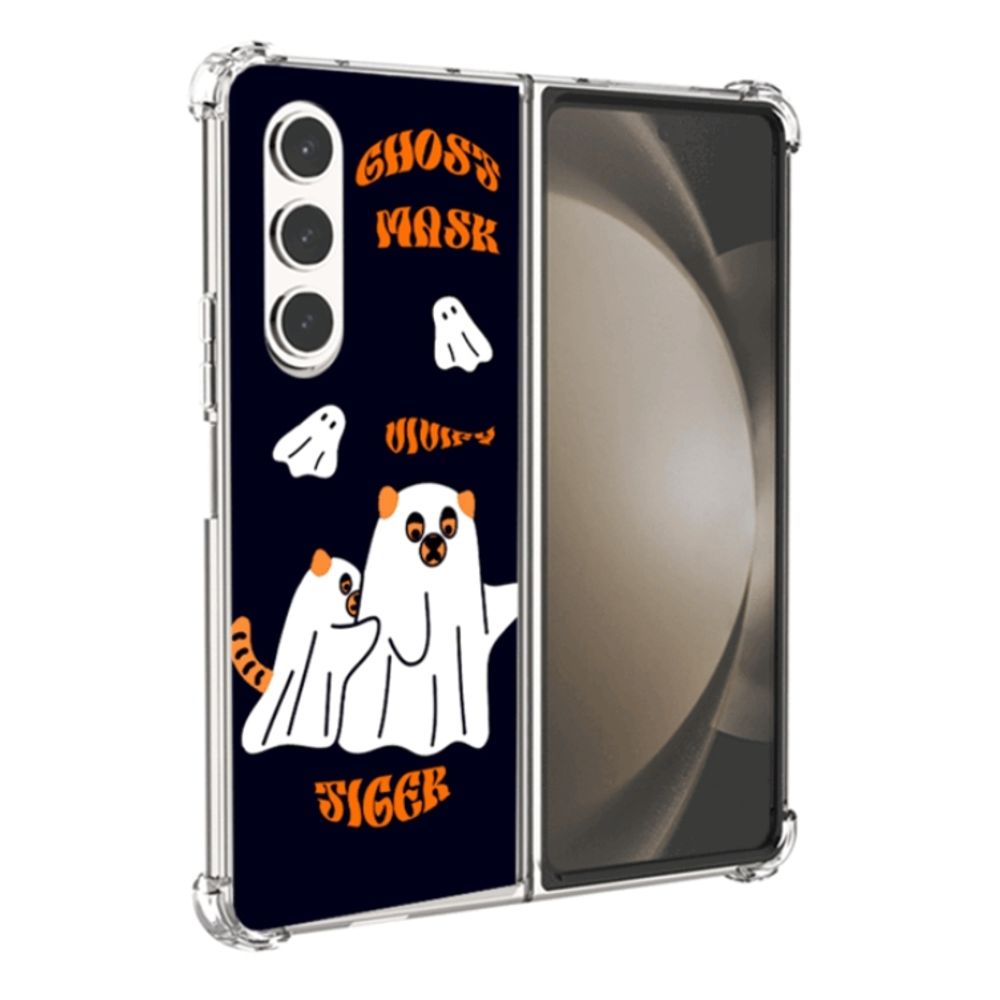 핸드폰 Z폴드 보호 케이스 고스트 마스크 타이거