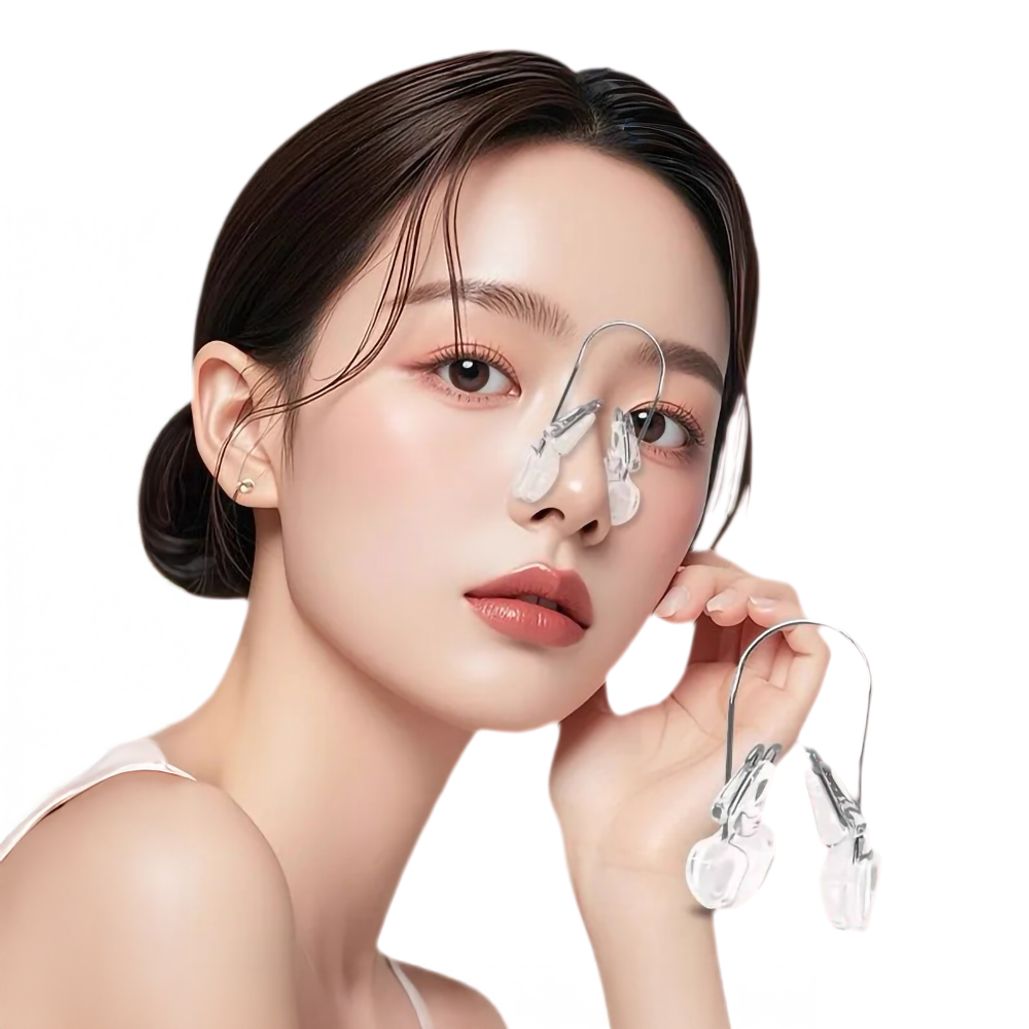 코라인정리 보정클립 코뽕 콧볼축소 코집게 투명 실리콘