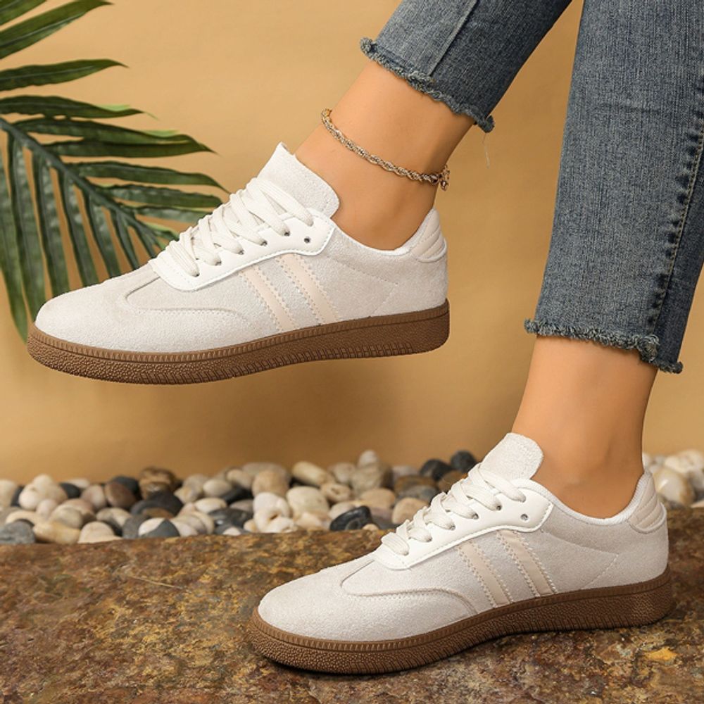 스웨이드 모던 빅사이즈 남녀공용 스니커즈