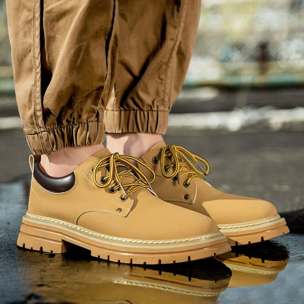 남성 스웨이드 모던 클래식 플랫 로퍼