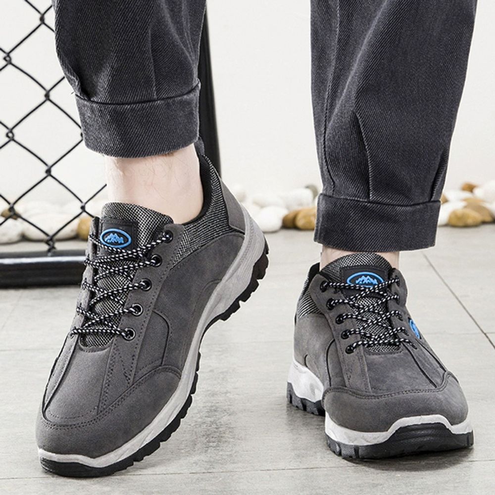 스웨이드 남자 워킹화 배색 마운틴화