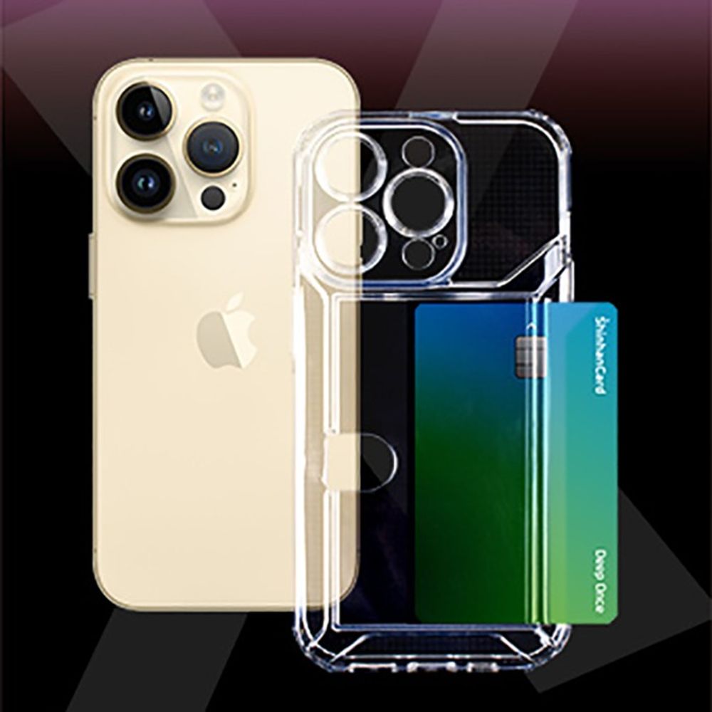 핸드폰 보호 심플깔끔 엑스 카드 젤리 케이스