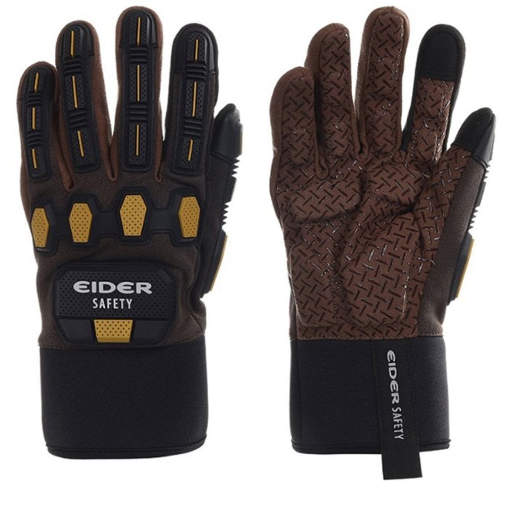 아이더 세이프티 안전장갑 협착 저감 글러브 겨울 기모 코팅 장갑