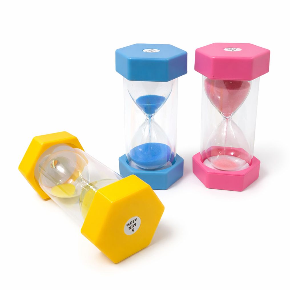 이중구조 안전 3분 모래시계 어린이집 찜질방 명상 타이머 옐로우