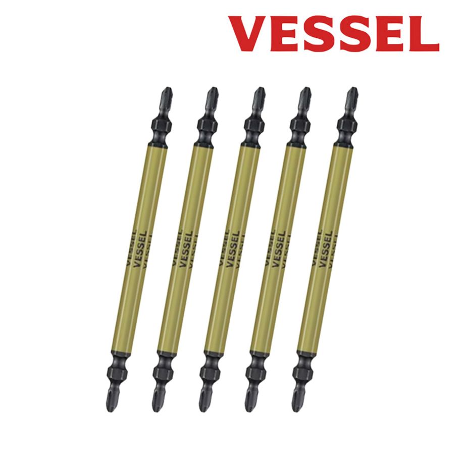 십자비트 육각 양용 자화기 2X110mm 블랙 사키스보 슬림비트세트 5PCS