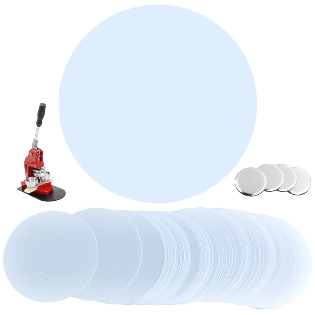 핀버튼 종이 44mm (100장) 커팅지 커버지 원형종이 핀뱃지 캔뱃지 뱃지 만들기 재료