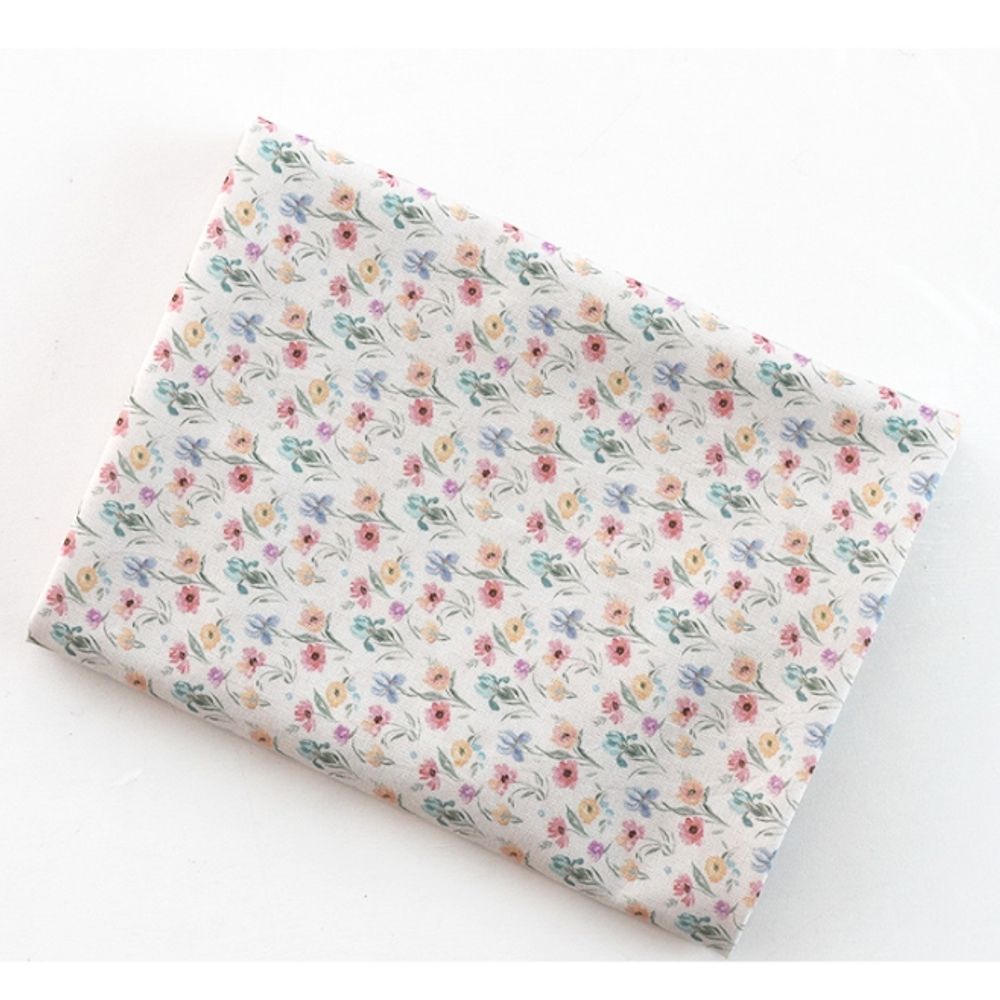 꽃무늬 원단 110cm(고정폭) X 90cm