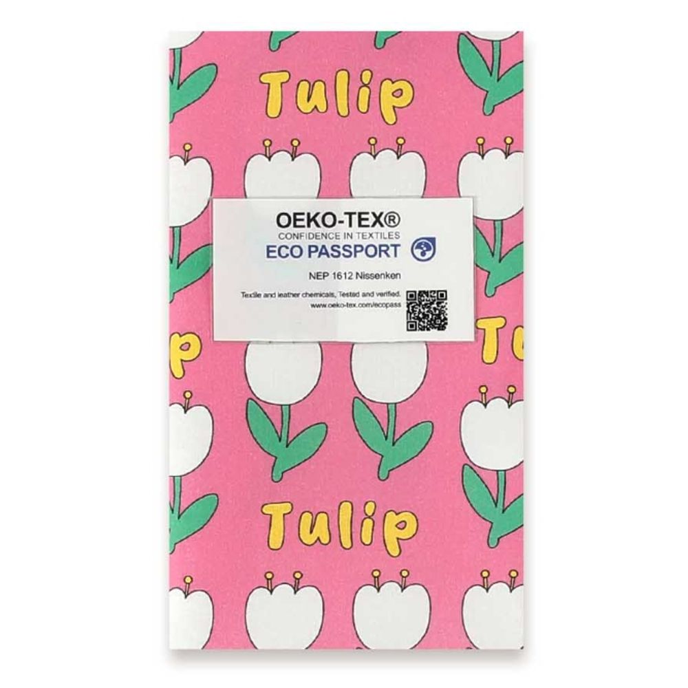 면 원단 튤립 106cm(고정폭) X 90cm