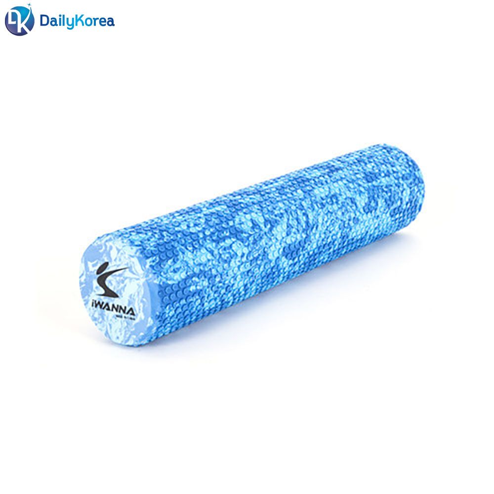아이워너 EVA 마블 폼롤러 60cm 블루