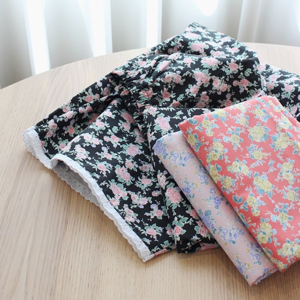 40수 플라워 140cm(고정폭) X 90cm 3종