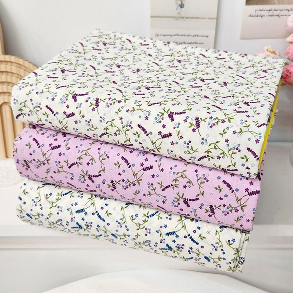 면 원단 라벤더 160X90 3종