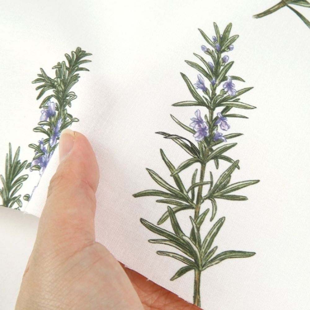 퀼트 면 원단 로즈마리 가로106cmX세로90cm