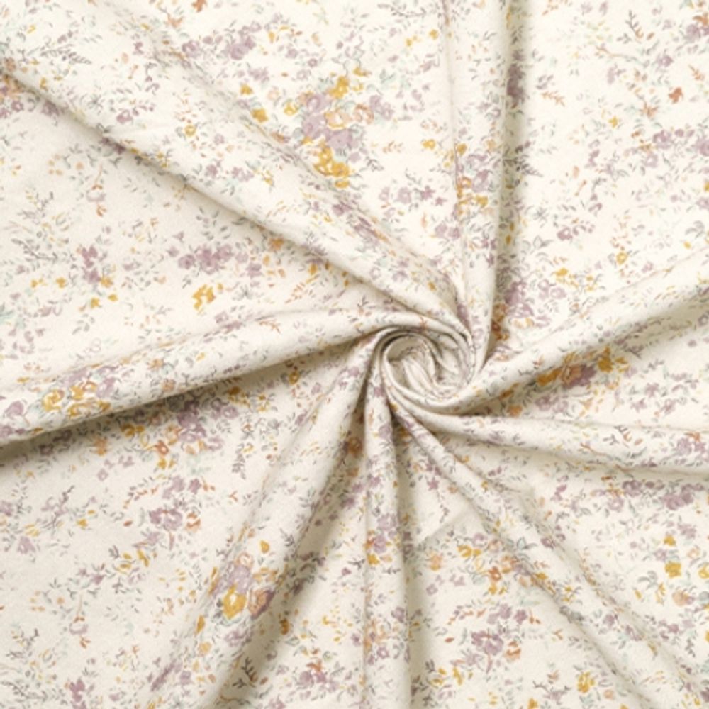 퀼트 면 원단 수채화 150X90