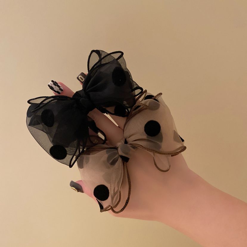 도트 리본 곱창끈 2컬러