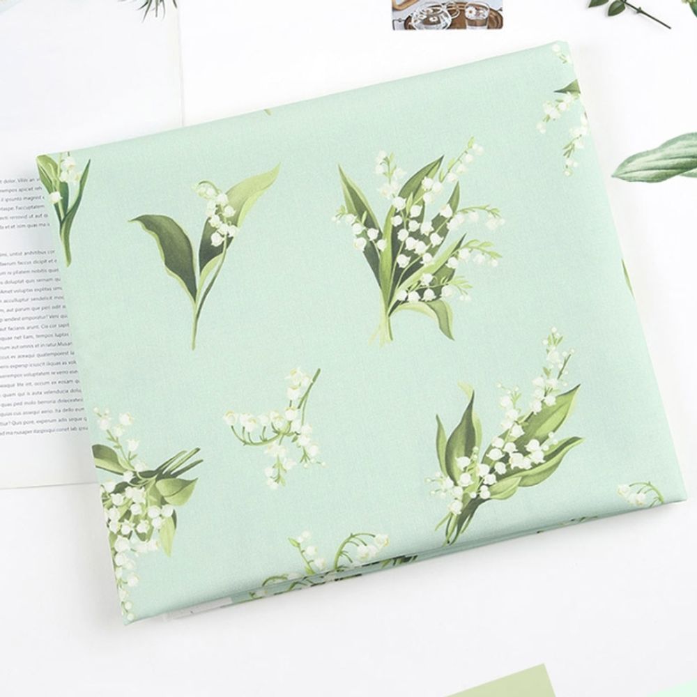 원단 면20수 플라워 가로106cmx세로90cm