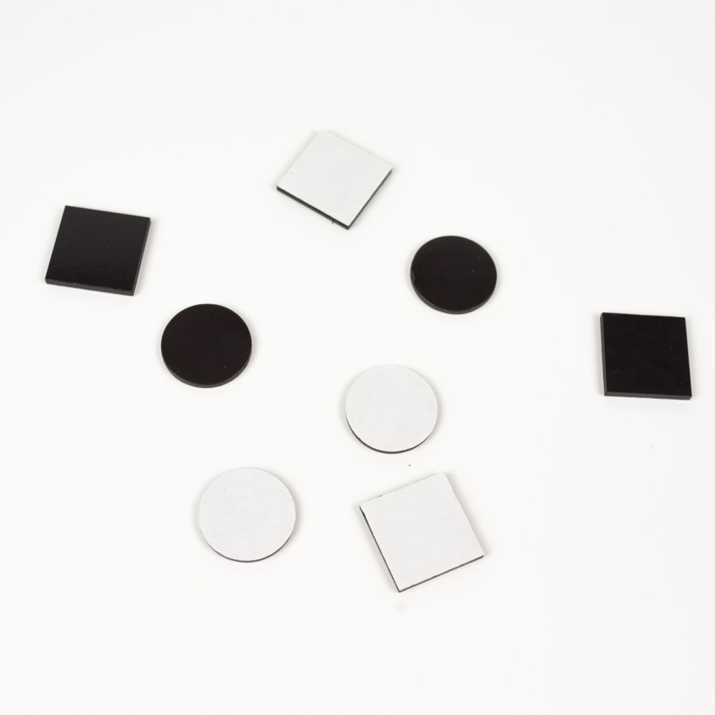 원형 붙이는 자석 고무 미니 스티커 테이프 25mm