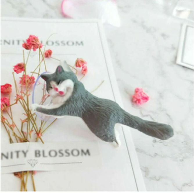 고양이 흡착식 휴대폰 거치대 폰스탠드 홀더