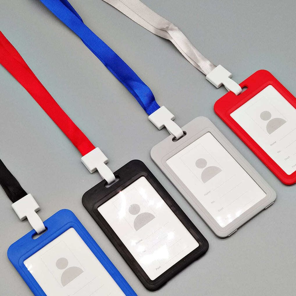 사무용품 이름 오피스 단체 기업 사원증 카드 컬러 명찰 케이스