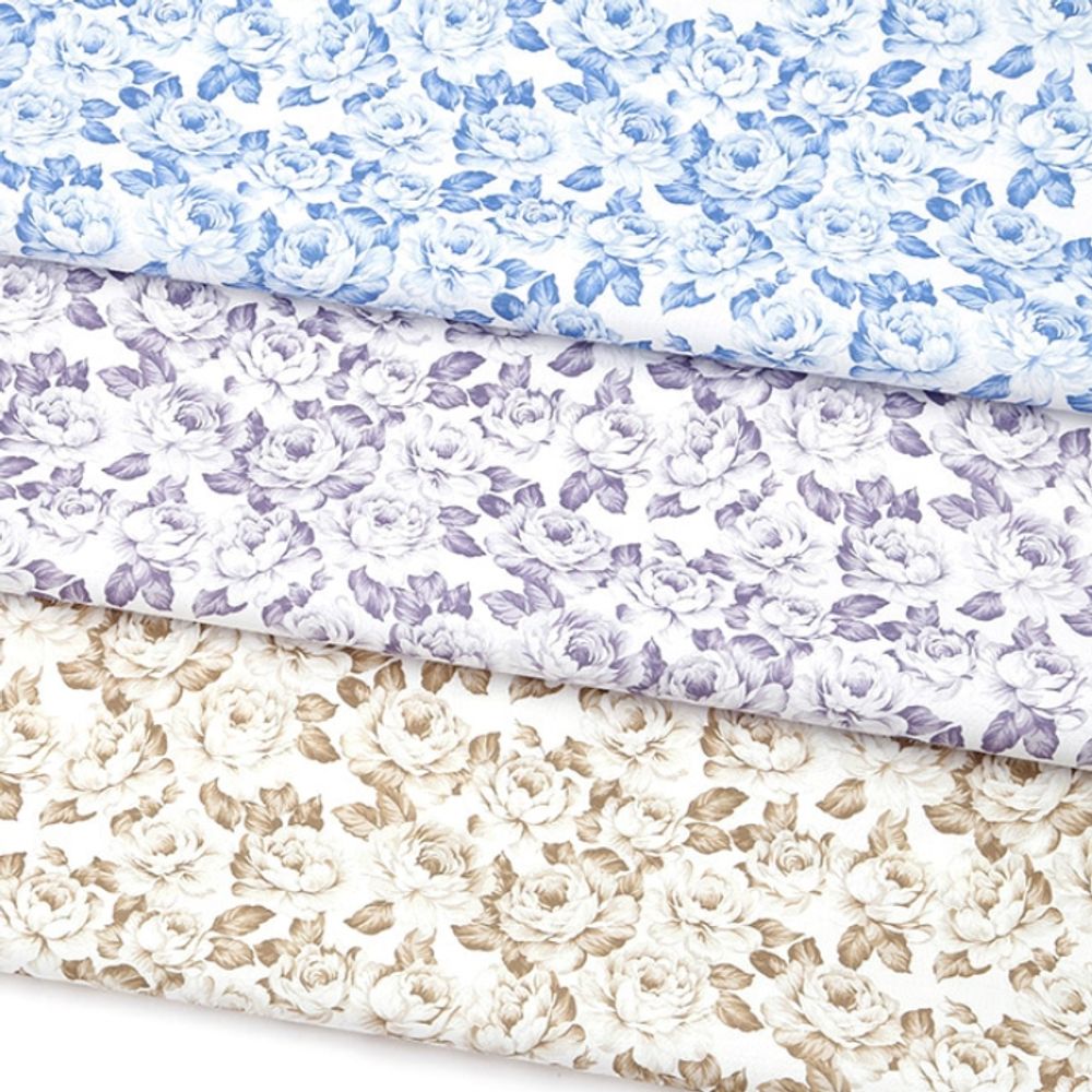 퀼트 만들기재료 원단 면20수 로즈