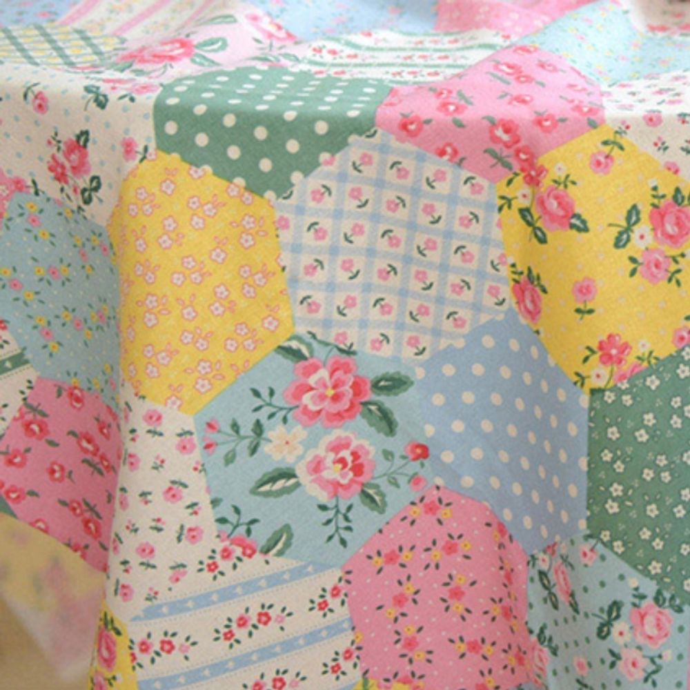 퀼트 만들기재료 면20수 원단 로즈