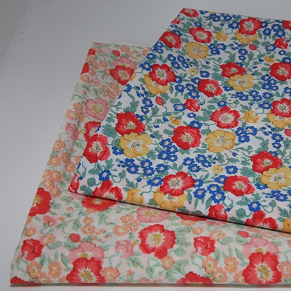 퀼트 만들기재료 원단 면40수 플라워