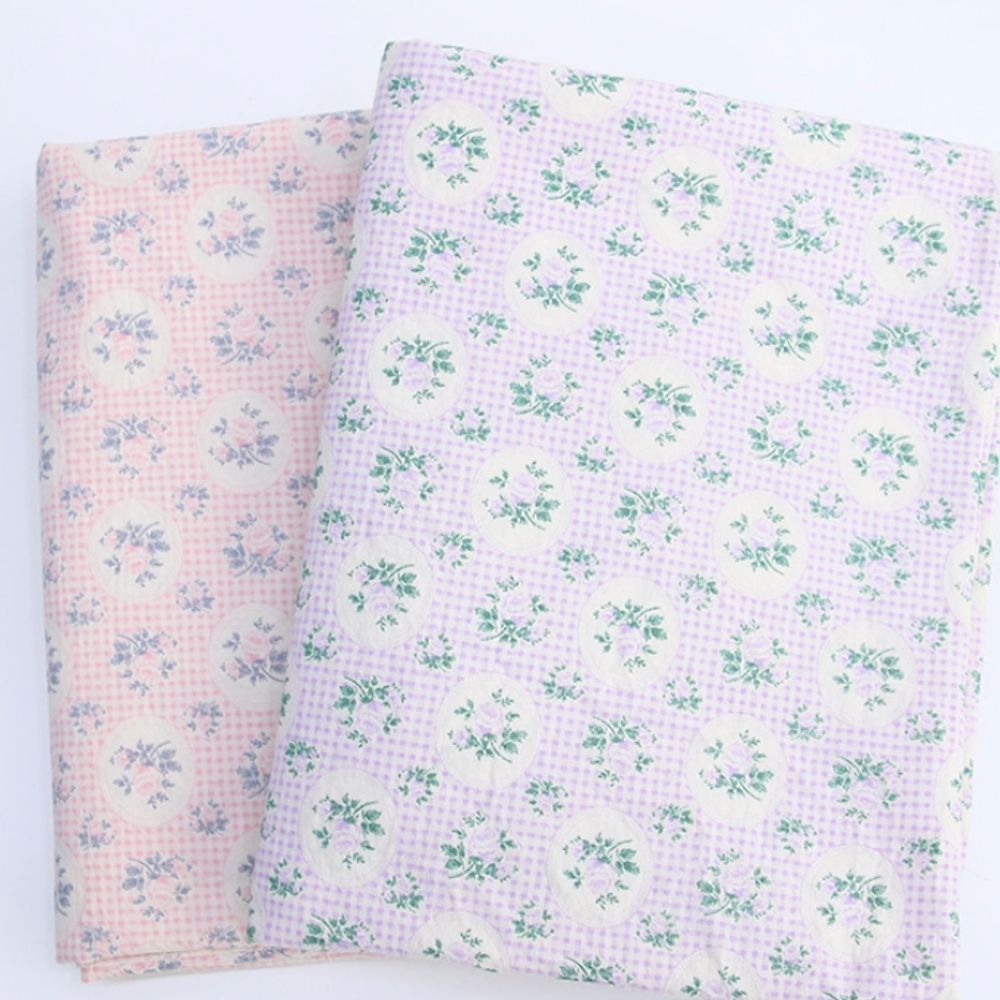 퀼트 만들기재료 원단 면40수 체크