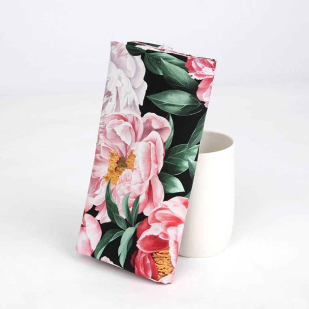 퀼트 만들기재료 원단 면20수 작약 핑크