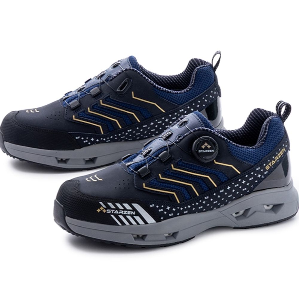 스타젠 다이얼 방수 안전화 현장화 공장신발 건설화 4in